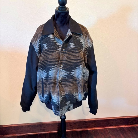 Cripple Creek Men's Aztec Print Coat,XL, Chores Western Rodeo Farm Ranch Work - Picture 1 of 15